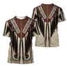 Native Cowboy Jacket No11 Cosplay 3D Over Printed Unisex Deluxe Hoodie ML