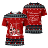 Jesus Christmas 3D All Over Printed Shirts For Men and Women