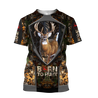 Premium Hunting for Hunter Custom Name 3D Printed Unisex Shirts