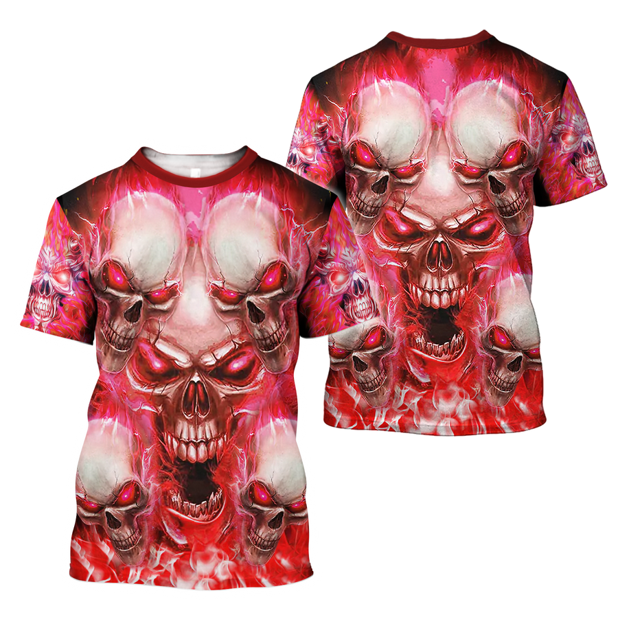 Custom Skull Unisex T-shirt SN18112201