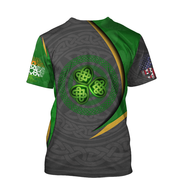 Irish Saint Patrick's Day 3D Printed Unisex Shirts TN