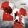 3D All Over Printed Hockey Canada Unisex Shirts VP25022102 Custom Name XT