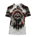 Native American 3D All Over Printed Shirts for Women