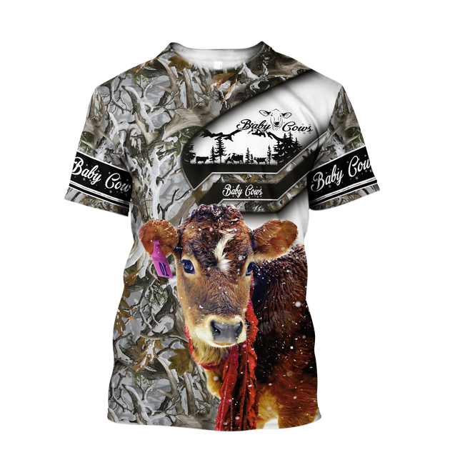 Cow 3d hoodie shirt for men and women DD11182003