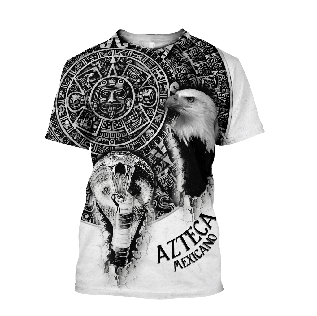 Azteca Mexicano 3D All Over Printed Unisex Hoodie