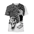 Azteca Mexicano 3D All Over Printed Unisex Hoodie