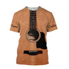 Personalized Guitar Musical Instrument 3D All Over Printed Shirts For Men And Women