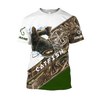 Custom name Catfish Fishing camo 3D print shirts