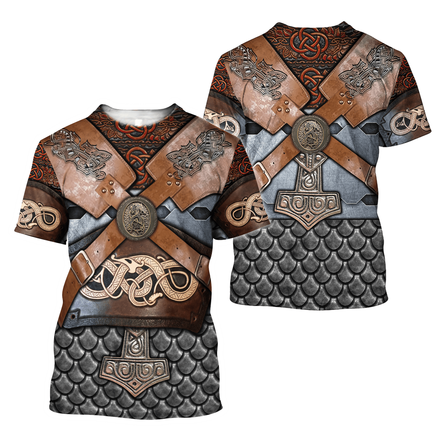 Viking Armor 3D All Over Printed Unisex Shirts