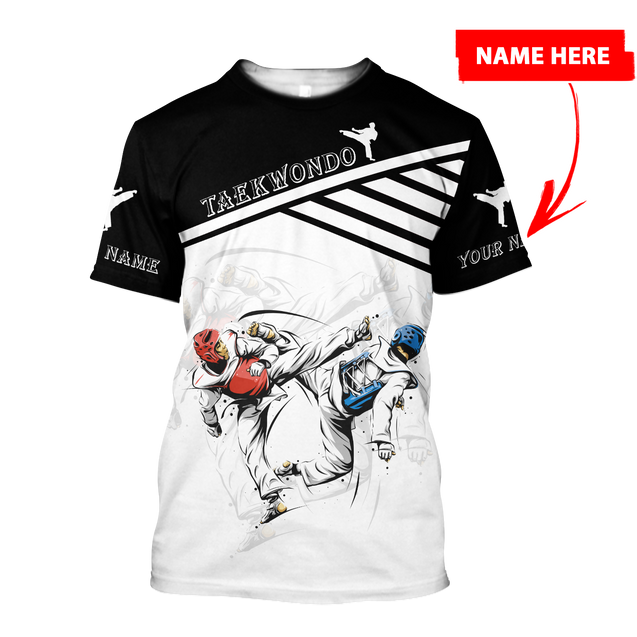 Personalized Taekwondo 3D All Over Printed Shirts