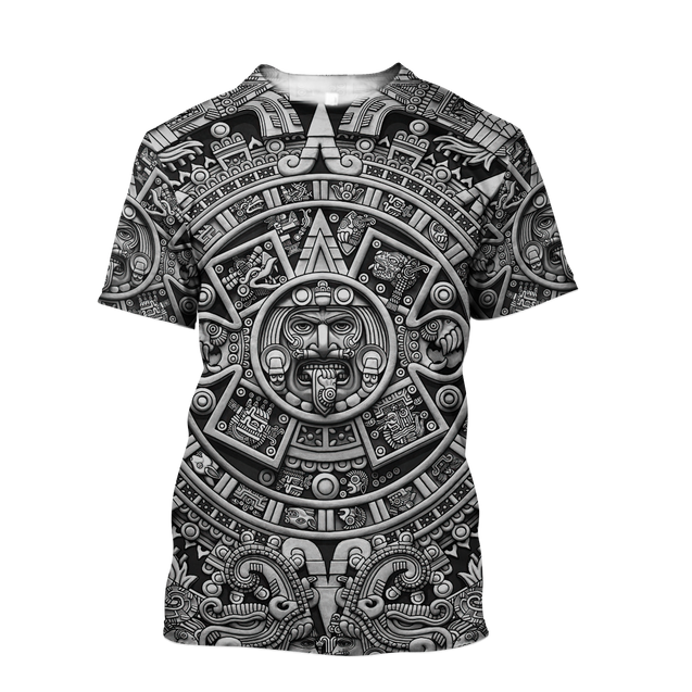 Aztec Mexico 3D All Over Printed Unise Shirts