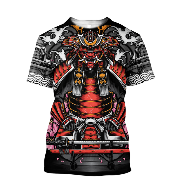 Premium 3D Printed Unisex Samurai Shirts MEI