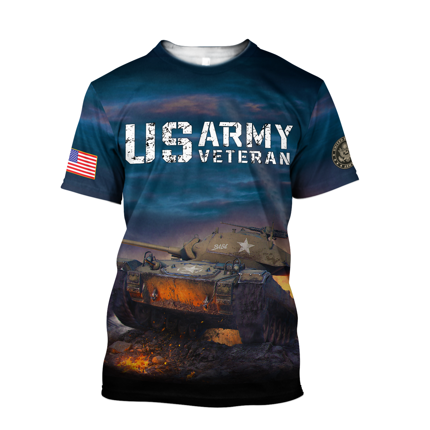 US Army Veteran 3D All Over Printed Shirts PD05012102