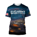 US Army Veteran 3D All Over Printed Shirts PD05012102