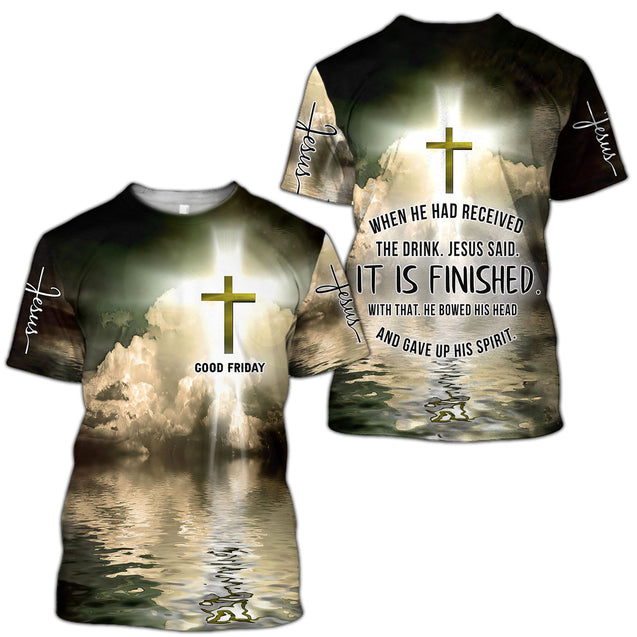 Premium Unisex Hoodie 3D All Over Printed Easter Day Christian Jesus No45 ML