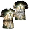 Premium Unisex Hoodie 3D All Over Printed Easter Day Christian Jesus No45 ML