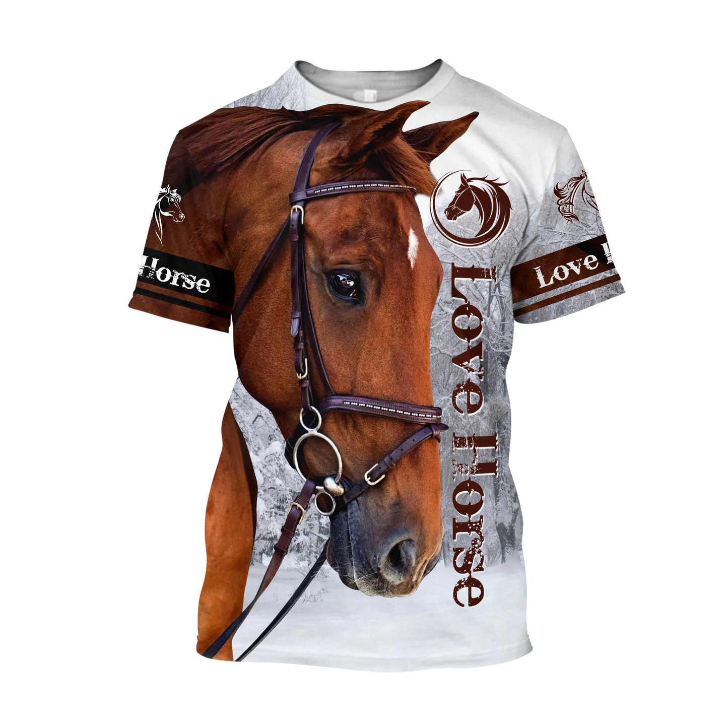 Love Horse 3D All Over Printed Shirts Pi05012102