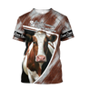 Cow 3d hoodie shirt for men and women DD11182001