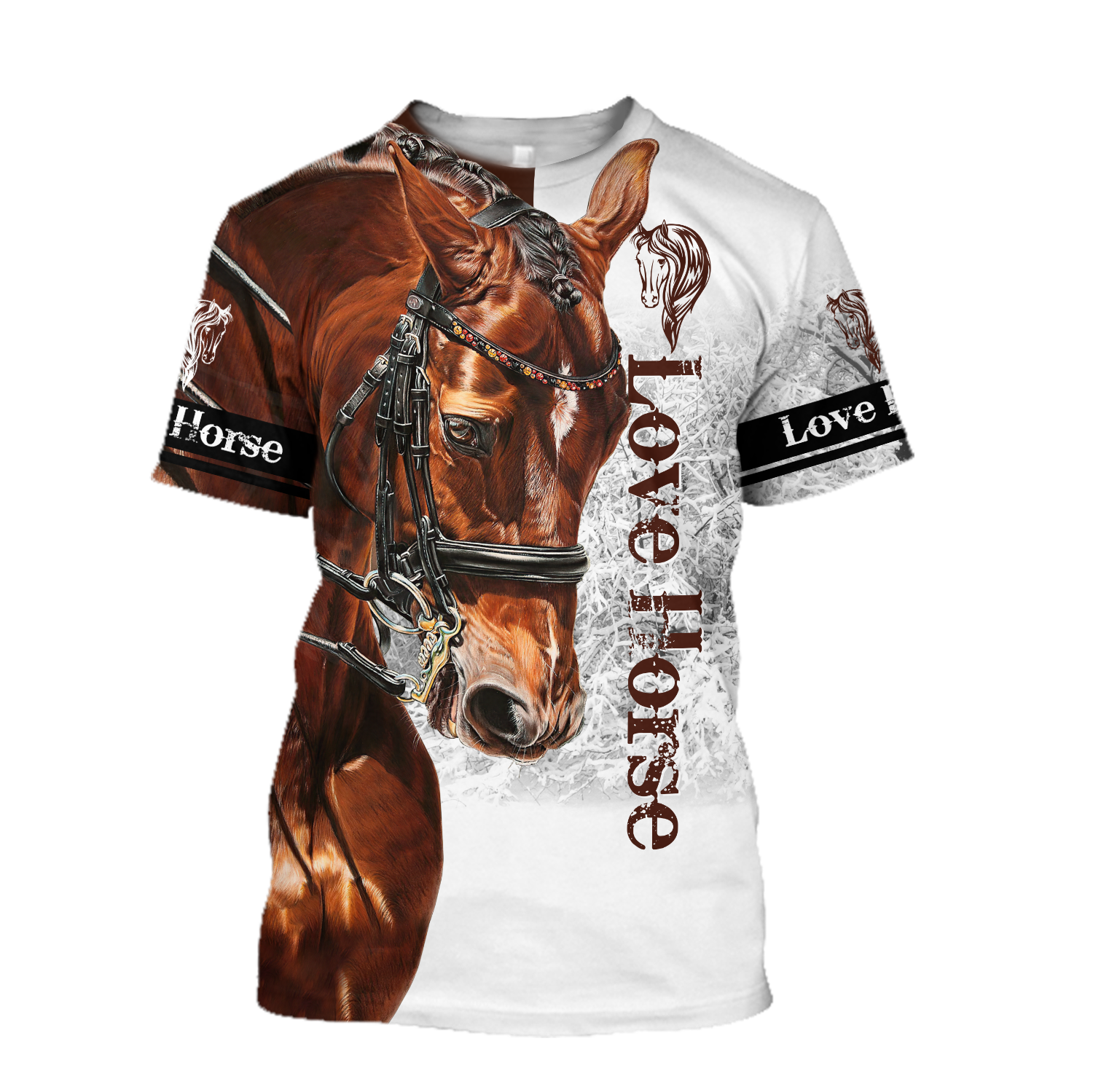 Love Horse 3D All Over Printed Shirts TR06012101