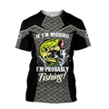 Bass Silver Sports Probably Fishing 3d print shirts