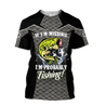 Bass Silver Sports Probably Fishing 3d print shirts