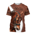 Love Horse 3D All Over Printed Shirts Pi05012103