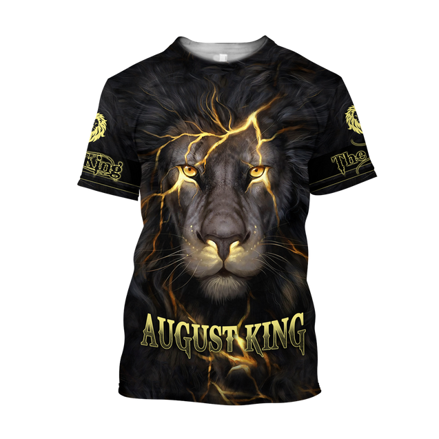 August Lion 3D All Over Printed Unisex Shirts Pi21012108