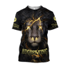 August Lion 3D All Over Printed Unisex Shirts Pi21012108