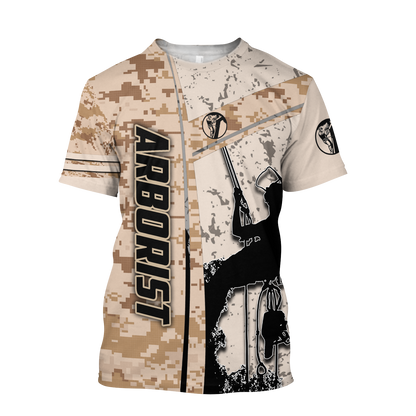 Premium Arborist All Over Printed Camo Shirts For Men And Women MEI