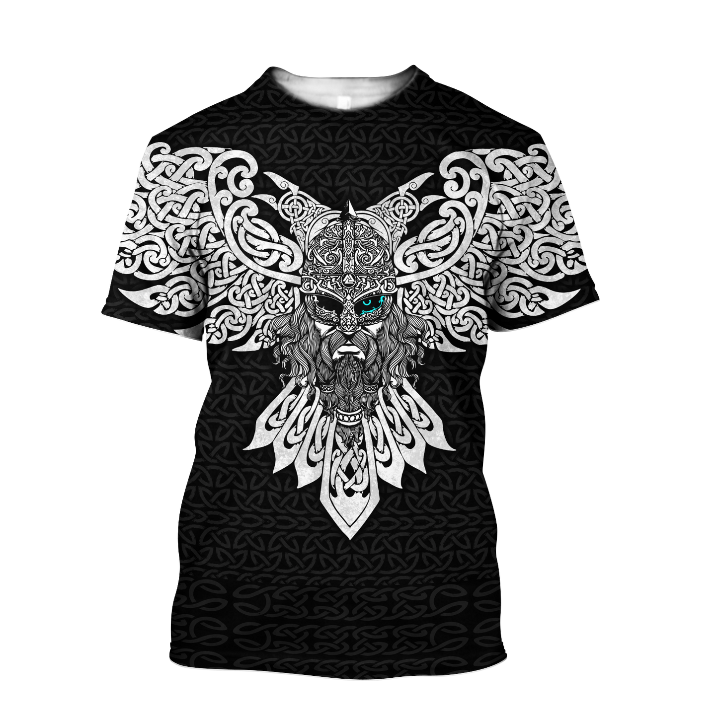 Premium Unisex Hoodie Odin Viking God And Raven ML