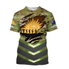 Premium Personalized Australian Army 3D Printed Unisex Shirts TN