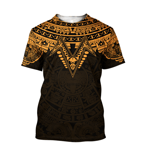 Premium Aztec Mexico 3D All Over Printed Shirts