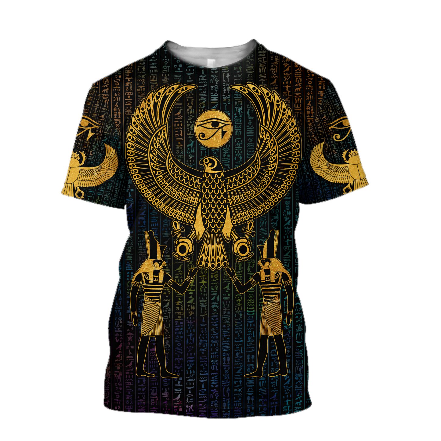 Hieroglyphics Ancient Egypt 3D All Over Printed Shirts