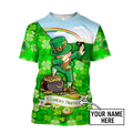 3D All Over Printed  Irish   St Patrick Day Unisex Shirts DD07022102 Custom Name XT