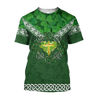 Premium Christian Jesus Easter St Patrick's Day 3D All Over Printed Unisex Shirts