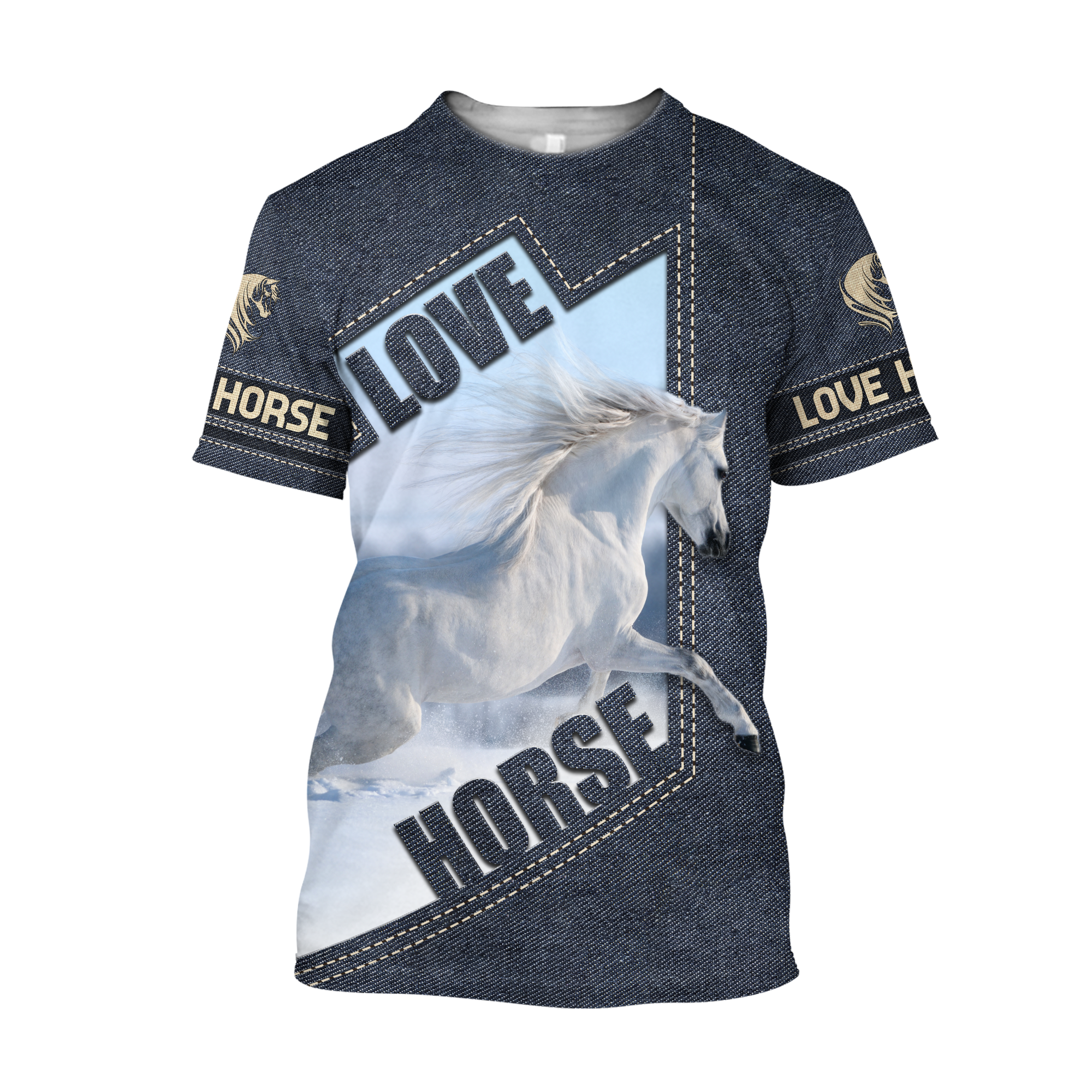 Love Horse  3D All Over Printed Shirts Pi112094XT
