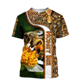 Premium Unisex All Over Printed Honey Bee Shirts MEI