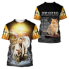 Premium Jesus 3D All Over Printed Shirts For Men and Women