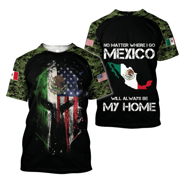 Mexico - My Home 3D All Over Printed Unisex Shirts