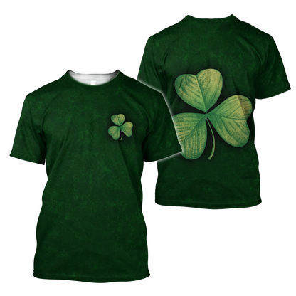 Irish St.Patrick day 3d hoodie shirt for men and women