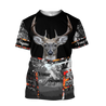 Persionalized Name - Deer Hunting Camo 3D All Over Printed Unisex Shirts