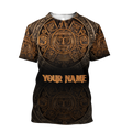 Aztec Mexican Customize 3D All Over Printed Shirts For Men And Women