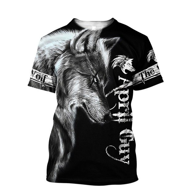 April Guy Wolf 3D Printed Unisex Shirts TN