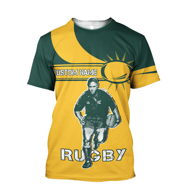 Personalized Australian Rugby 3D Printed Unisex Shirts