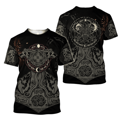 Viking 3D All Over Printed Unisex Shirts
