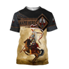 Premium Winged Hussars Metal Pattern Custom name 3D Printed Shirts