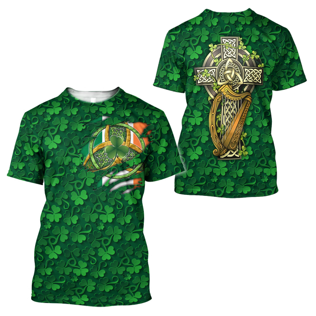 Premium Unisex All Over Printed Irish Symbols Shirts MEI