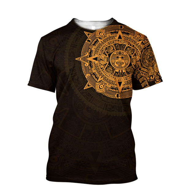 Premium Aztec Mexico 3D All Over Printed Shirts S1