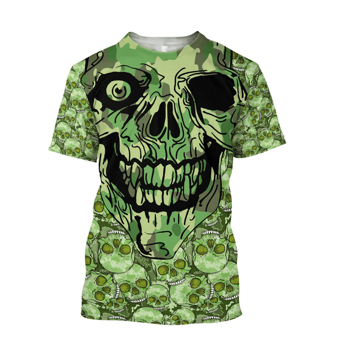 Premium Skull 3D All Over Printed Unisex Shirts