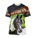 Horse 3D All Over Printed Shirts SN18022102